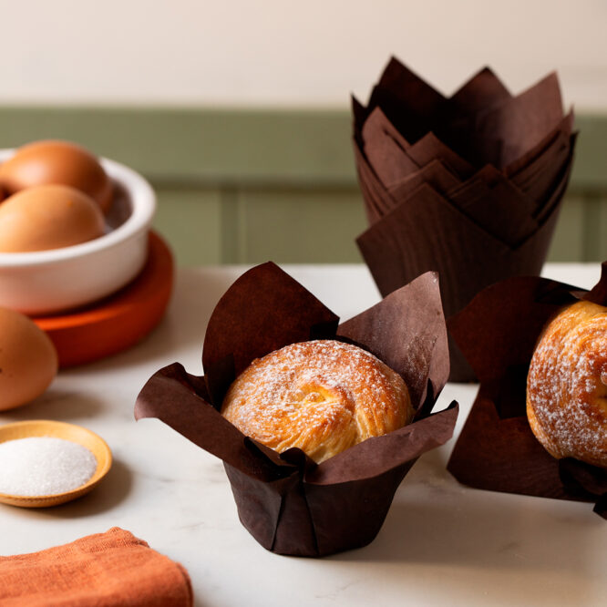 decora-bake-cook-caissettes-tulipe-marron-24-pcs image 2