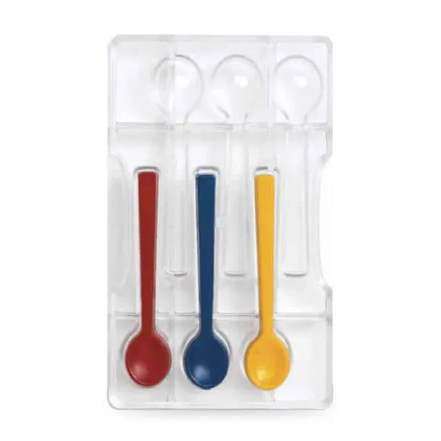 decora-bake-cook-moule-chocolat-cuill-re-6-cavit-s-polycarbonate image 1