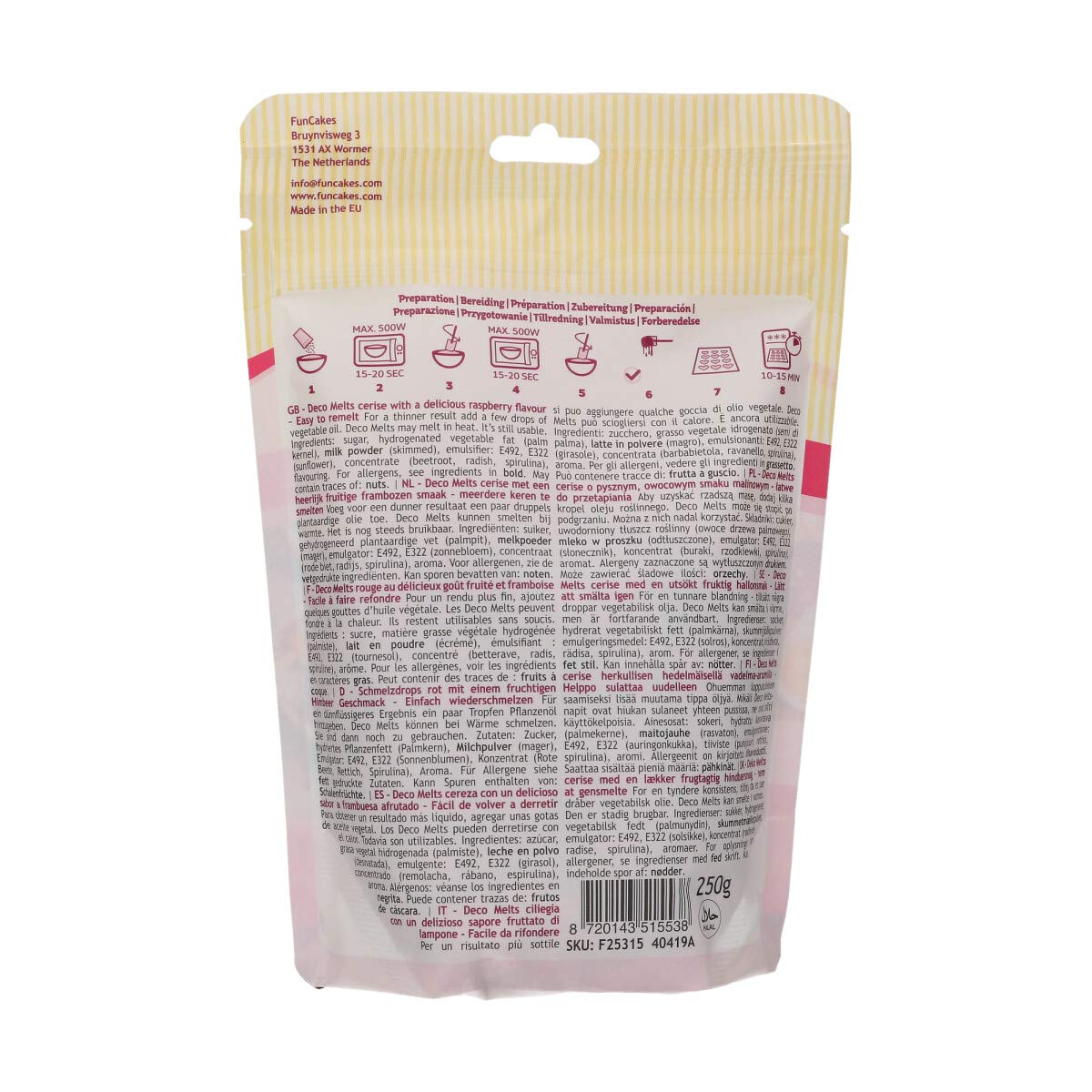 funcakes-deco-melts-pastilles-framboise-250-g-rose image 2