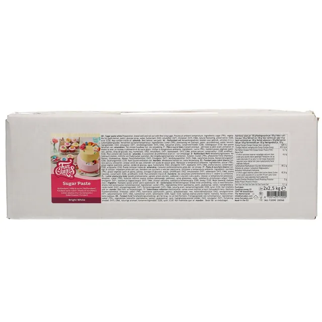 funcakes-covering-paste-p-te-sucre-blanche-vanille-5-kg image 1