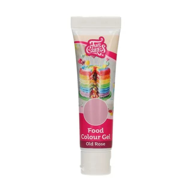 funcakes-food-colour-gel-colorant-old-rose-30-g image 1
