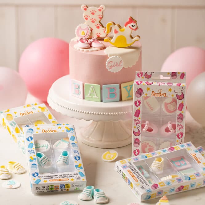 decora-bake-cook-line-it-s-a-girl-d-coration-sucre-naissance-6-pi-ces image 2