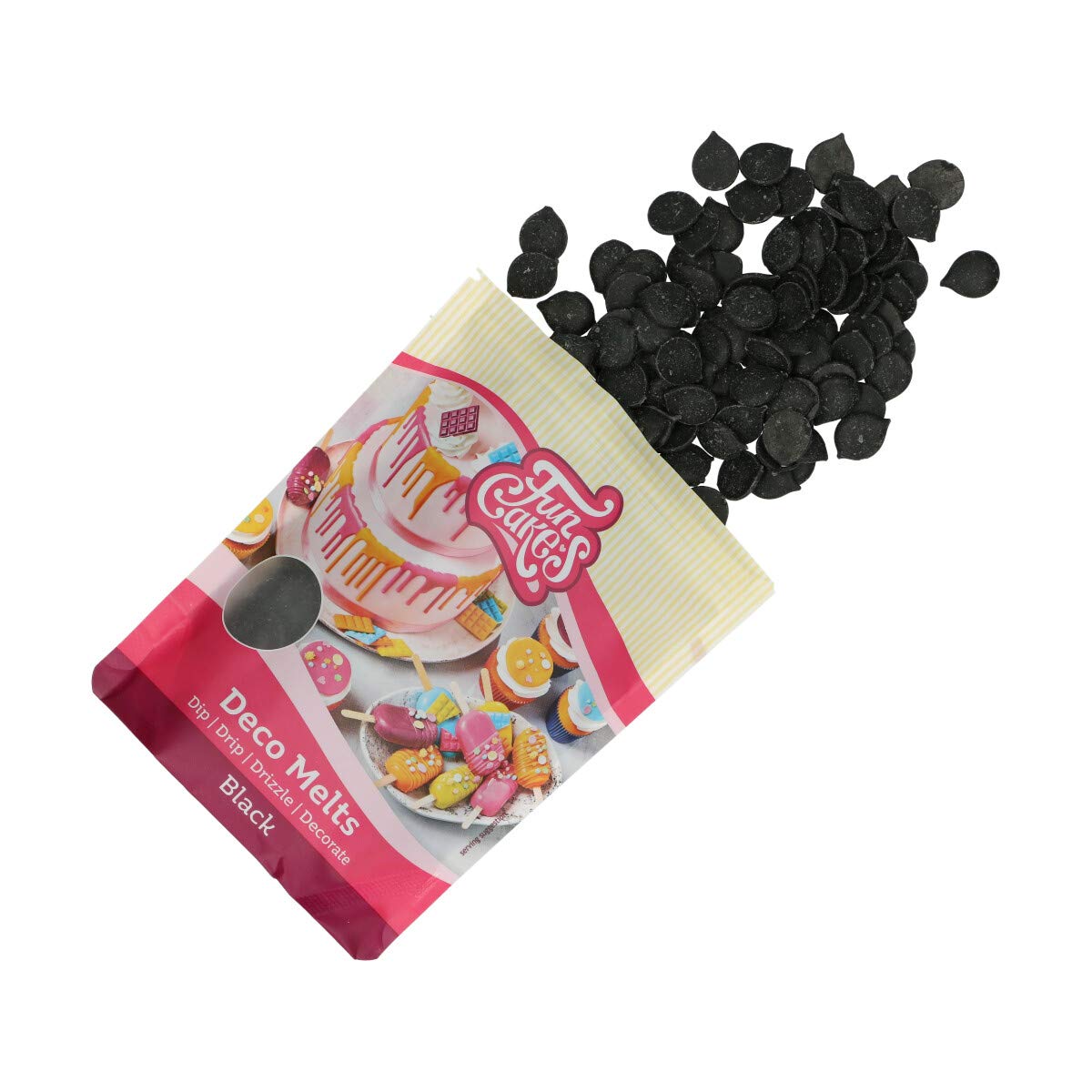 funcakes-deco-melts-pistoles-gla-age-noir-250-g-chocolat-blanc image 3