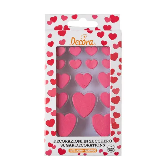 decora-bake-cook-line-cuori-d-cor-sucre-c-urs-16-pi-ces image 1