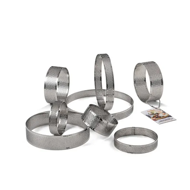 decora-bake-cook-cercle-tarte-microperfor-inox-rond image 1