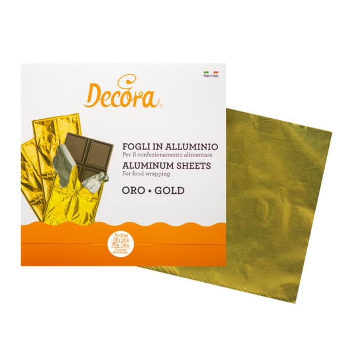 decora-bake-cook-feuilles-chocolat-alu-20x20-150-pcs image 2