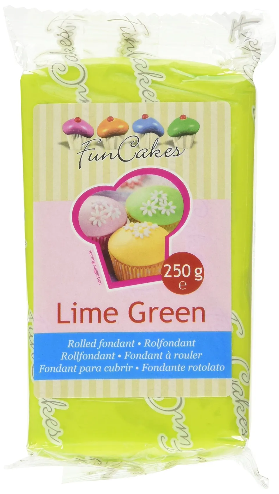 funcakes-covering-paste-p-te-sucre-vert-lime-250-g image 1