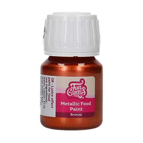 funcakes-food-colour-gel-peinture-alimentaire-bronze-30-ml image 4