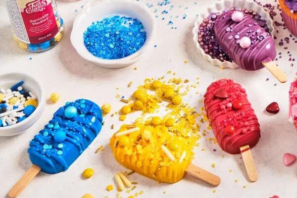 funcakes-3d-sprinkle-medley-sugar-dots-vermicelles-rouges-80-g image 8