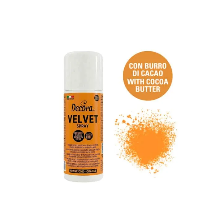 decora-bake-cook-spray-velvet-orange-100-ml-cacao image 1