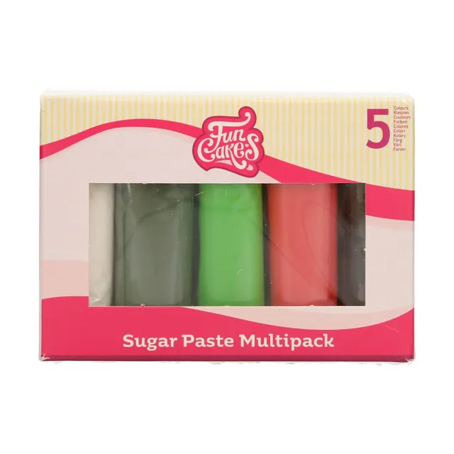 funcakes-christmas-p-te-sucre-5x100-g-vanille image 1