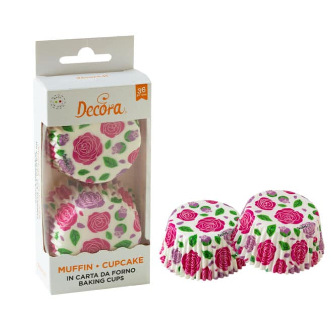 decora-bake-cook-pirottini-rose-caissettes-papier-36-pi-ces image 1