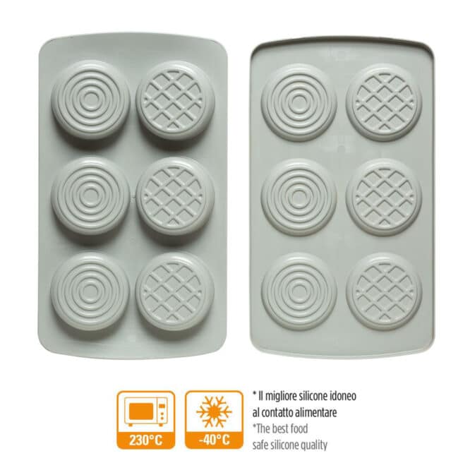 decora-bake-cook-moule-silicone-duo-rond-6-cavit-s-r-utilisable image 6