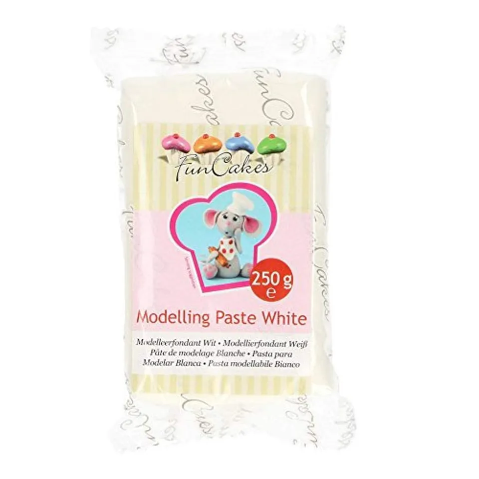 funcakes-covering-paste-p-te-modeler-blanche-250-g image 1