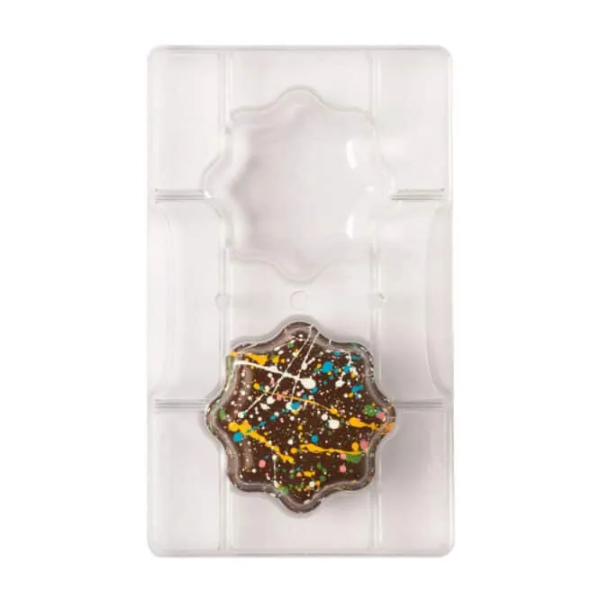 decora-bake-cook-moule-chocolat-grande-fleur-polycarbonate image 1