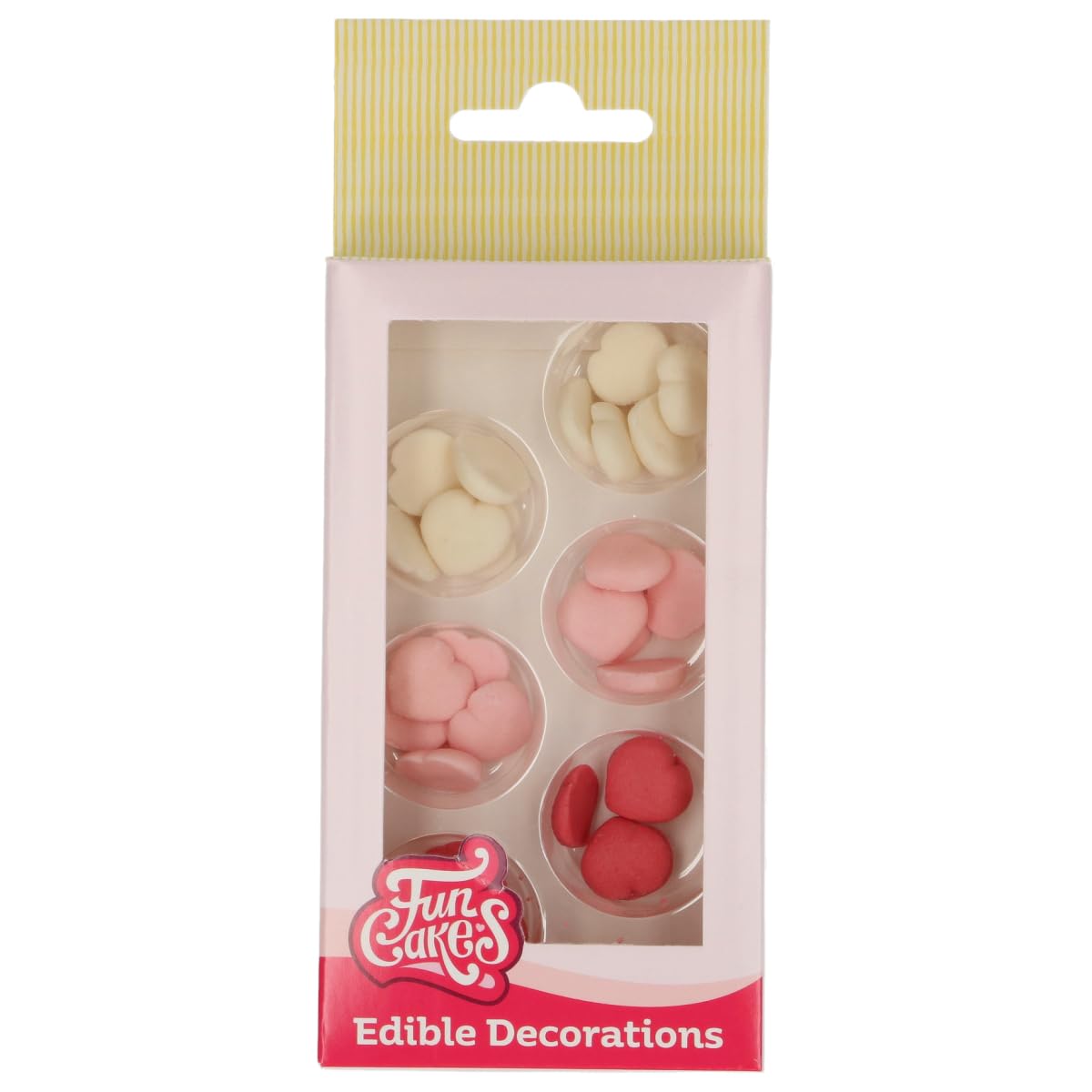 funcakes-hearts-d-corations-p-te-sucre-c-urs-30-pi-ces image 1