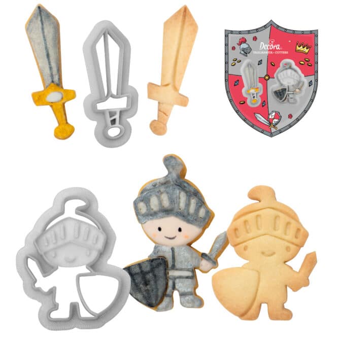 decora-bake-cook-emporte-pi-ces-chevaliers-plastique-x2 image 5