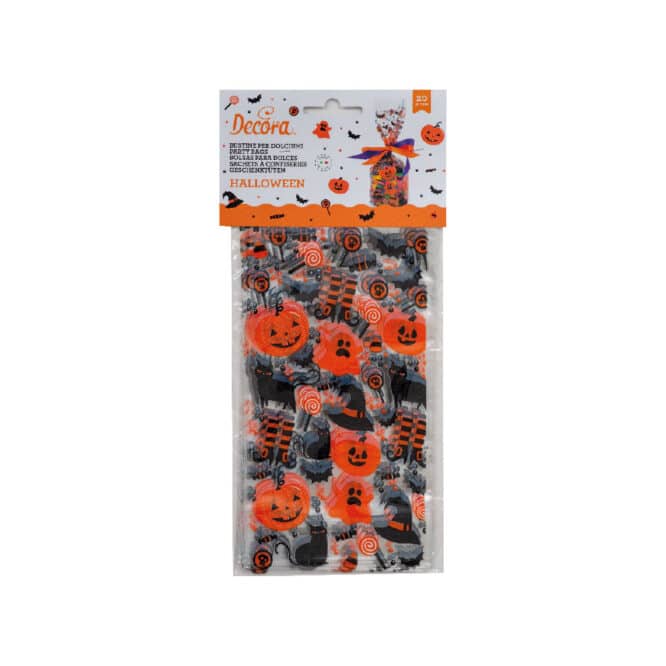decora-bake-cook-sachets-halloween-plastique-20-pi-ces-12-5cm image 1
