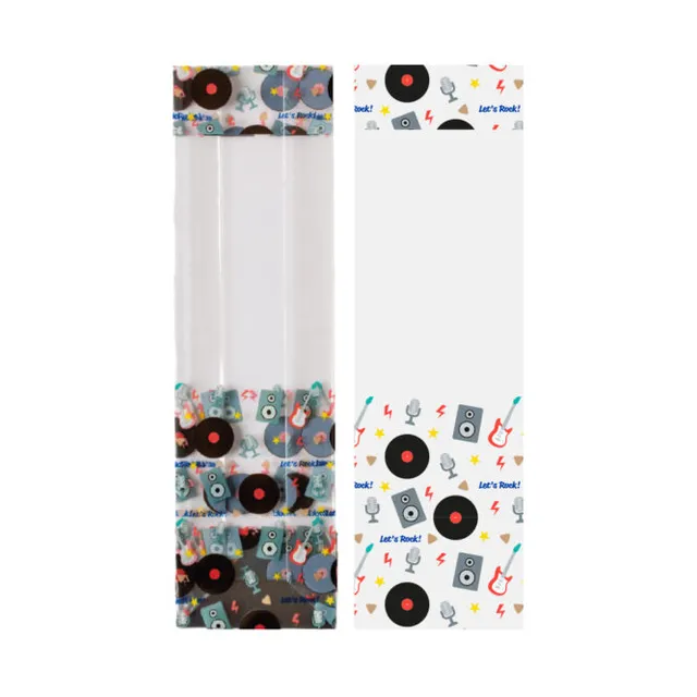 decora-let-s-rock-sachet-plastique-fond-rigide-lot-10 image 1