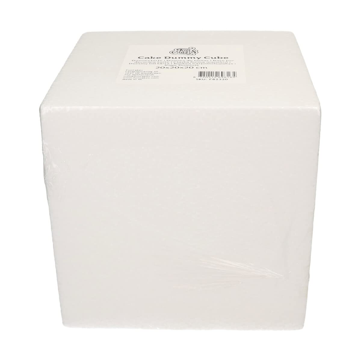 funcakes-cake-dummy-carr-polystyr-ne-20-x-20-x-20-cm image 2