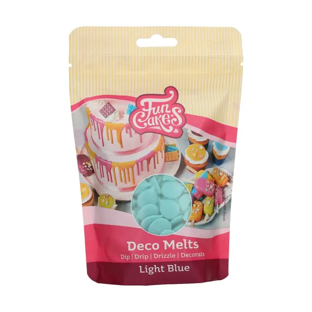 funcakes-deco-melts-pastilles-bleu-clair-250-g-cr-meux image 1