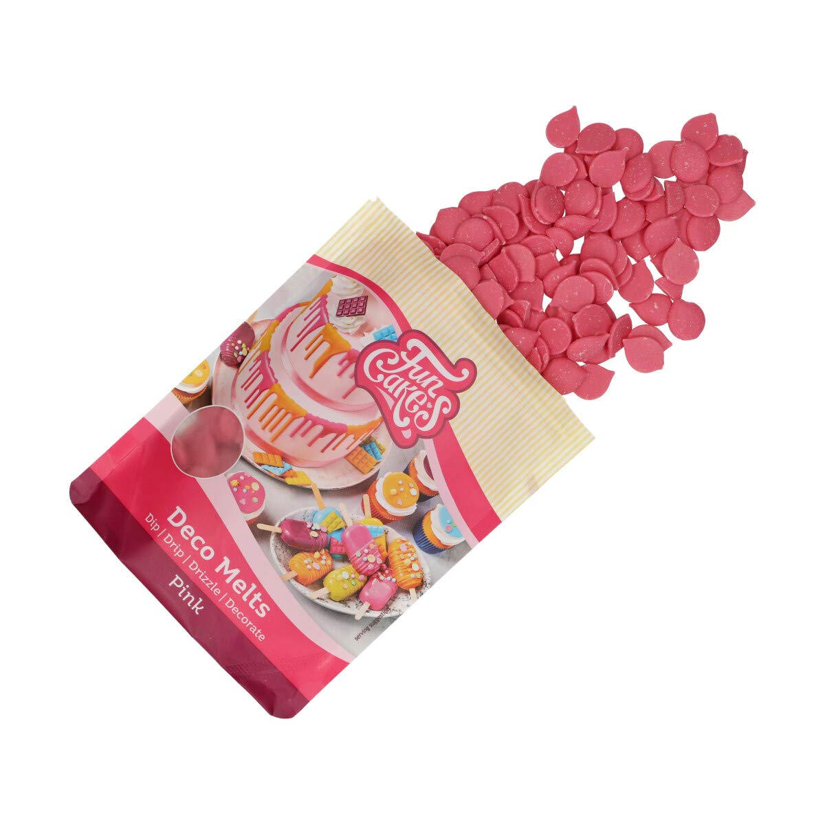 funcakes-deco-melts-pastilles-fondre-roses-1-kg image 3