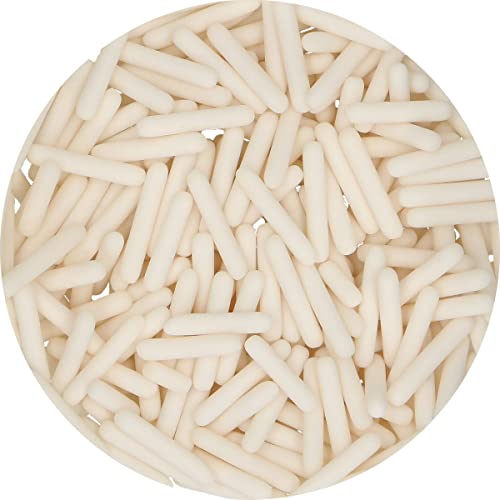 funcakes-3d-sprinkle-medley-matte-sugar-rods-xl-vermicelles-blanc-70-g image 4
