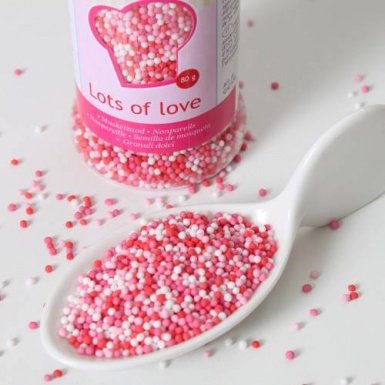 funcakes-3d-sprinkle-medley-billes-sucre-roses-80-g image 1