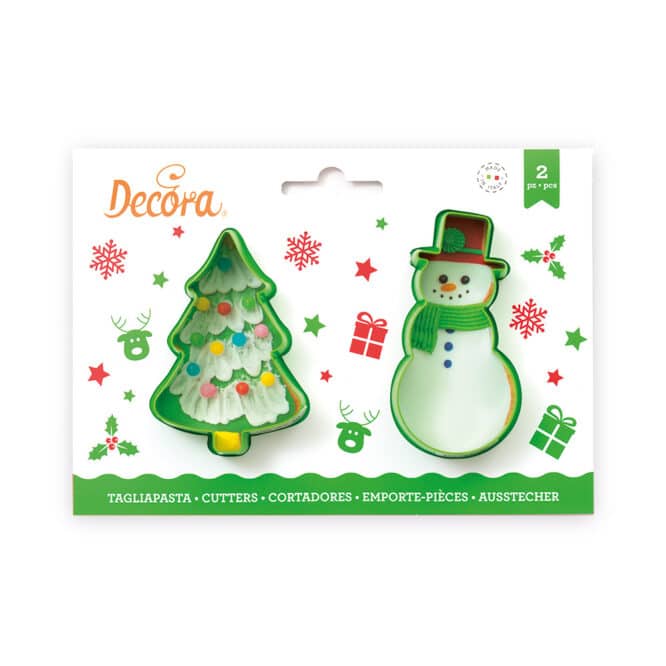 decora-bake-cook-emporte-pi-ces-sapin-bonhomme-neige-lot-2 image 5