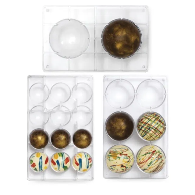 decora-bake-cook-line-mezza-sfera-moule-chocolat-demi-sph-re image 1