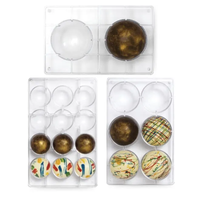 decora-bake-cook-line-mezza-sfera-moule-chocolat-demi-sph-re image 1