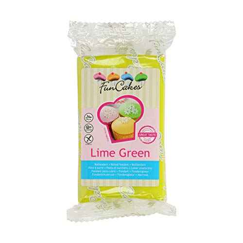 funcakes-covering-paste-p-te-sucre-vert-lime-270-g-vanille image 2