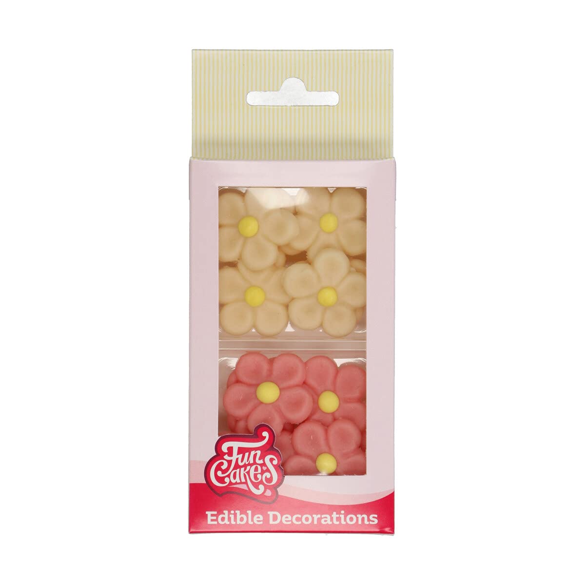funcakes-marguerites-p-te-d-amande-blanc-rose-12-pcs image 1