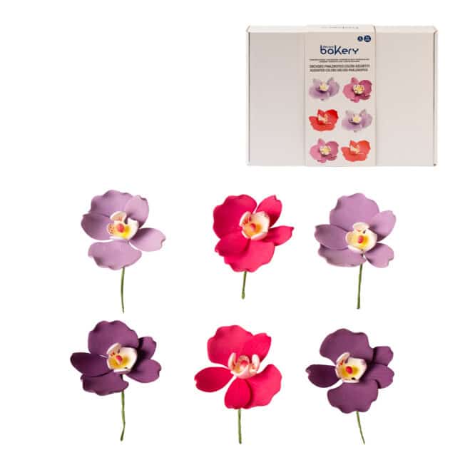 decora-bake-cook-orchid-es-d-cor-sucre-8-cm-x6 image 2